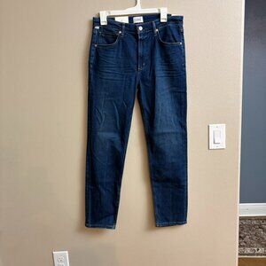 Citizens of Humanity Isola Jeans Slim in Speculate Dark Wash Mid Rise 29 NWT